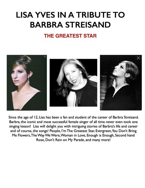 The music of the greatest star, Barbra Streisand