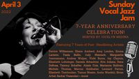 7th anniversay of SUNDAY VOCAL JAZZ JAM with ALL STAR LINE UP
