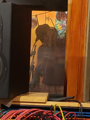 Steven Santiago - Sound heck at Grandma's Warehouse, Chatsworth, CA
