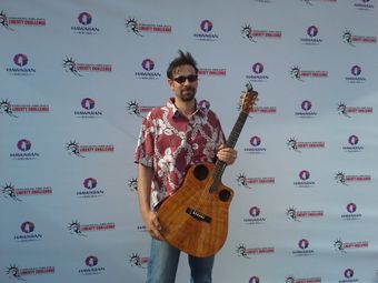 Ben Diamond at Hawaiian Outrigger Festival NYC 2013