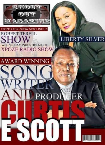 CES & Liberty Silver Curtis E. Scott & Liberty Silver hit the cover of Shout Out
