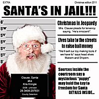 Santa's in Jail by The Rusty Wright Band