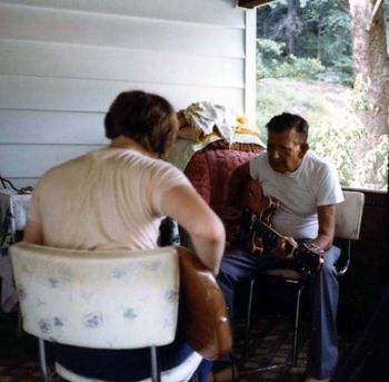 Jack_Wilson_and_Grandfather1 Jack Wilson jamming with his grandfather Robert Wilson
