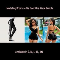 Modeling Promo + Tie Back One Piece Bundle