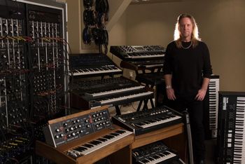 Erik Norlander 2018 in-studio photo 1 by Erik Nielsen
