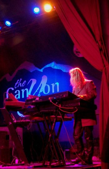 Erik Norlander at The Canyon Club in Agoura Hills, CA, 2008, photo by Mark Waterbury

