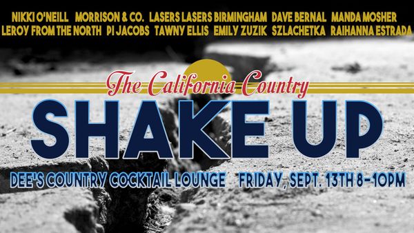 The California Country ShakeUp at Dee's