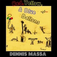 Red, Yellow & Blue Balloons by Dennis Massa
