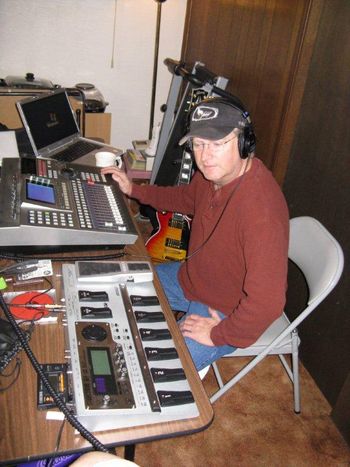 Wayne in Studio 2013
