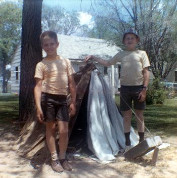 Tom and Wayne c.1968, Sidney  NE
