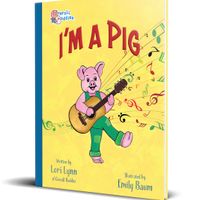 "I'M A PIG'  8.5 x 11 Hardcover Book (autographed)
