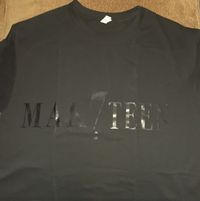 Mak7teen - Mak7teen Music And Knowledge- tshirt w/blk print 