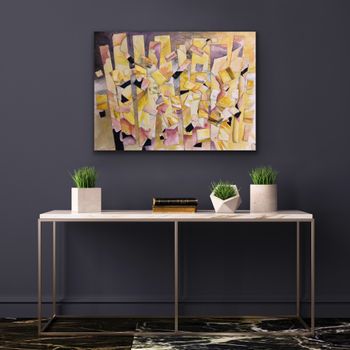 Arise, mixed-media on canvas 24x36, $300
