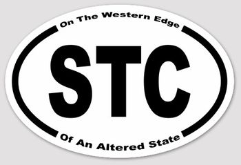 STC bumper sticker
