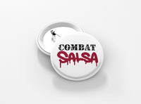 Combat Salsa 1.25" Pinback Button