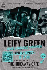 *SOLD OUT* Leify Green & The Various Vikings (Full 5-Piece Band)