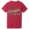 Red "Georgia Calls Me Home" T-shirt