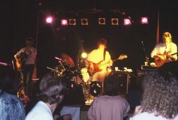 "The Roberts Meisner Band" Live. Randy Meisner to my right. When he would sing "Take It to The Limit" it would give me chills. Rick Roberts would sing  his hits "Just Remember I Love You" and "You Are The Woman". I fell into a pot of gold in this band.
