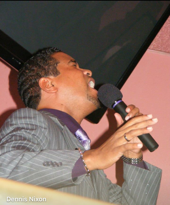 Ministering in song
