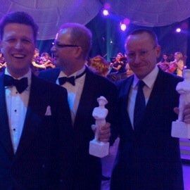 Jussi Awards With Klaus Härö, Rimbo Salomaa
