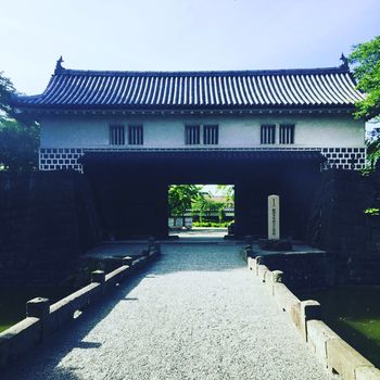 Shibata Castle (Front gate)
