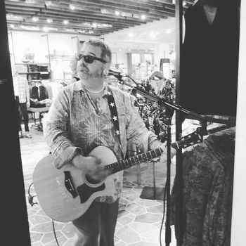 Doing my live mannequin thing for Tommy Bahama
