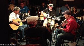 Jerry Salley, Wood Newton, Carl Jackson, Les Kerr Breaking the Chains benefit for Autism TN, Bluebird Cafe, Nashville
