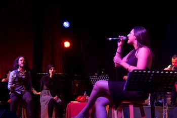 Omar Hamadeh, Sandra Azki & Yasmeen Semaan Singers Jazz in the Living Room by Martin Loyato
