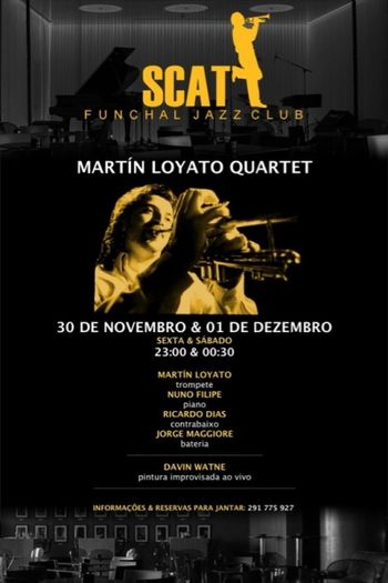 Martin Loyato Quartet @ Scat Funchal, Madeira Island, Portugal 2012
