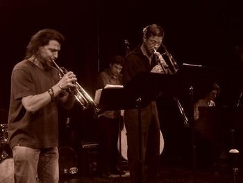 Tabler Center, New York 2008 Martin Loyato trumpet Tristan Eggener tuba, Ray Anderson trombone
