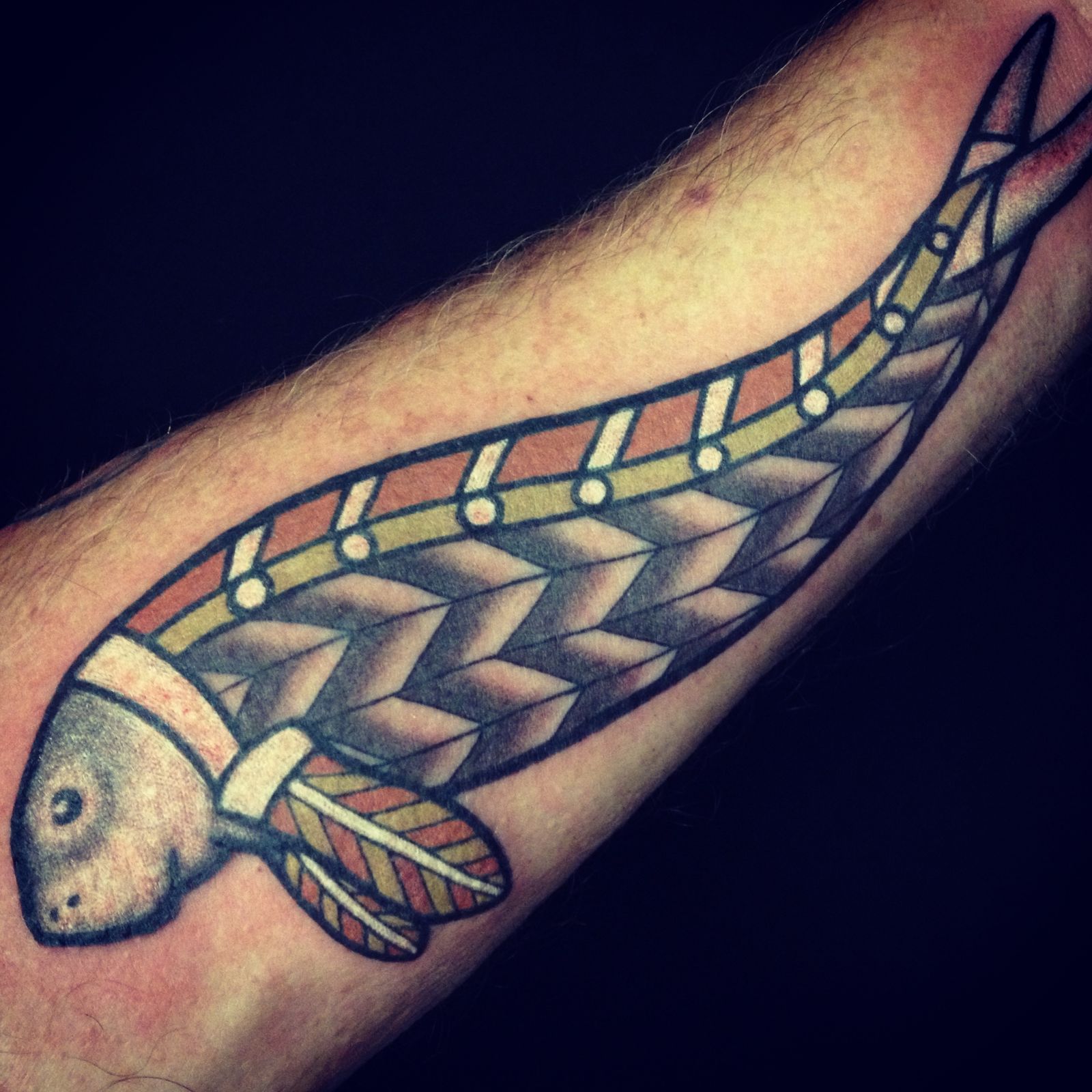Australian Aboriginal style tattoos