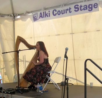 Performing at the 2012 NW Folklife Festival!
