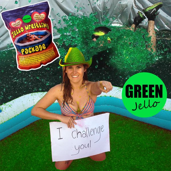 2 x Green Jello with shipping from Australia for Ken