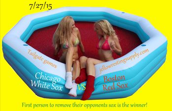 Red Sox vs White Sox Tailgate party games

