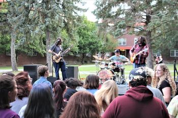 Cosmic Rust, opening for Down North at SUNY Potsdam (8/29/19). Photo by Kira LaRose.
