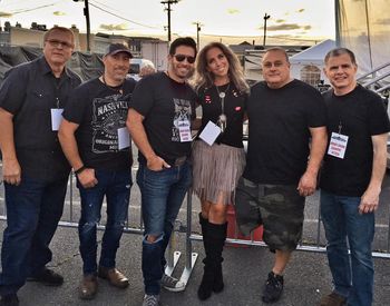 With Kickin Nash at the Jersey Shore BBQ Music Festival 2019
