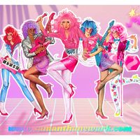 Jem and The Holograms “LET'S PUT ON A CONCERT”  Autographed Print  