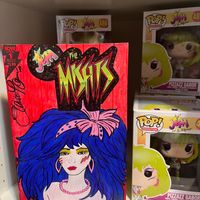 (SOLD OUT) "STORMER MAKIN' MISCHIEF" AUTOGRAPHED HAND DRAWN MISFITS COMIC BOOK COVER