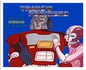 Autographed Arial & Orion Pax TRANSFORMERS print