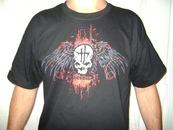Skull Crow - Mens T-Shirt - Front

