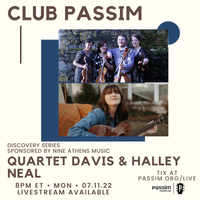 Club Passim (DIscovery Series w/ Quartet Davis)
