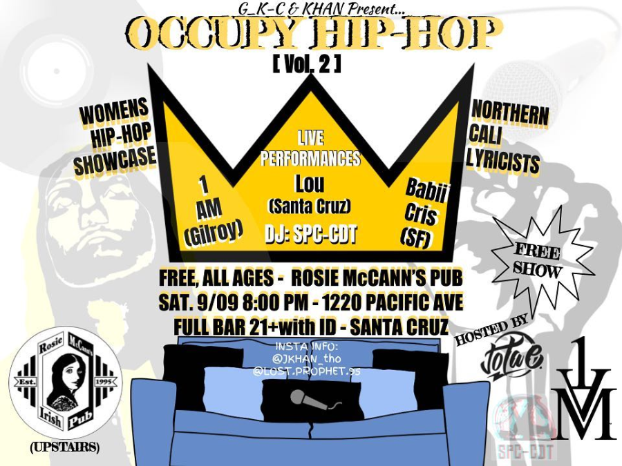 Occupy Hip Hop Vol. 2 - Santa Cruz, CA
