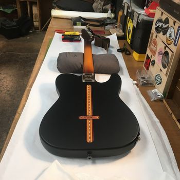 Lippi Box Guitars - Lippi-T Glenn House Custom Back
