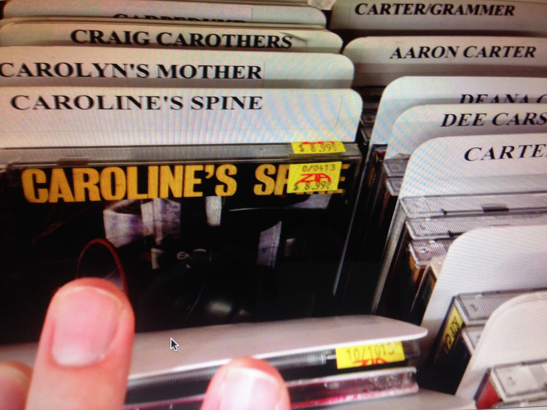 CAROLINE'S SPINE OFFICIAL Caroline's Spine