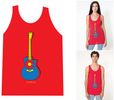 Red The 14ers "CO Guitar" Tank