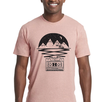 Desert Pink | The 14ers Mtn Tape | Unisex Shirt 