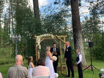 Officiant Services and Hand Tying Ceremony
