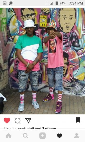 SCATTA R.Pee & YA MAJESTY King Jay on the Set of the upcoming music video for "Medicine" OWNLANE/ SPITATAINMENT / BUMGANG

