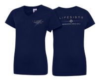 Esprit De Corps T-shirt (ladies V-neck) - Black or Navy (from £25)