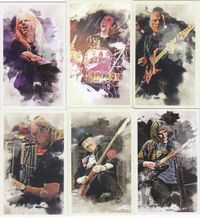 Band member "tea cards" - Set of 6 (from £6)